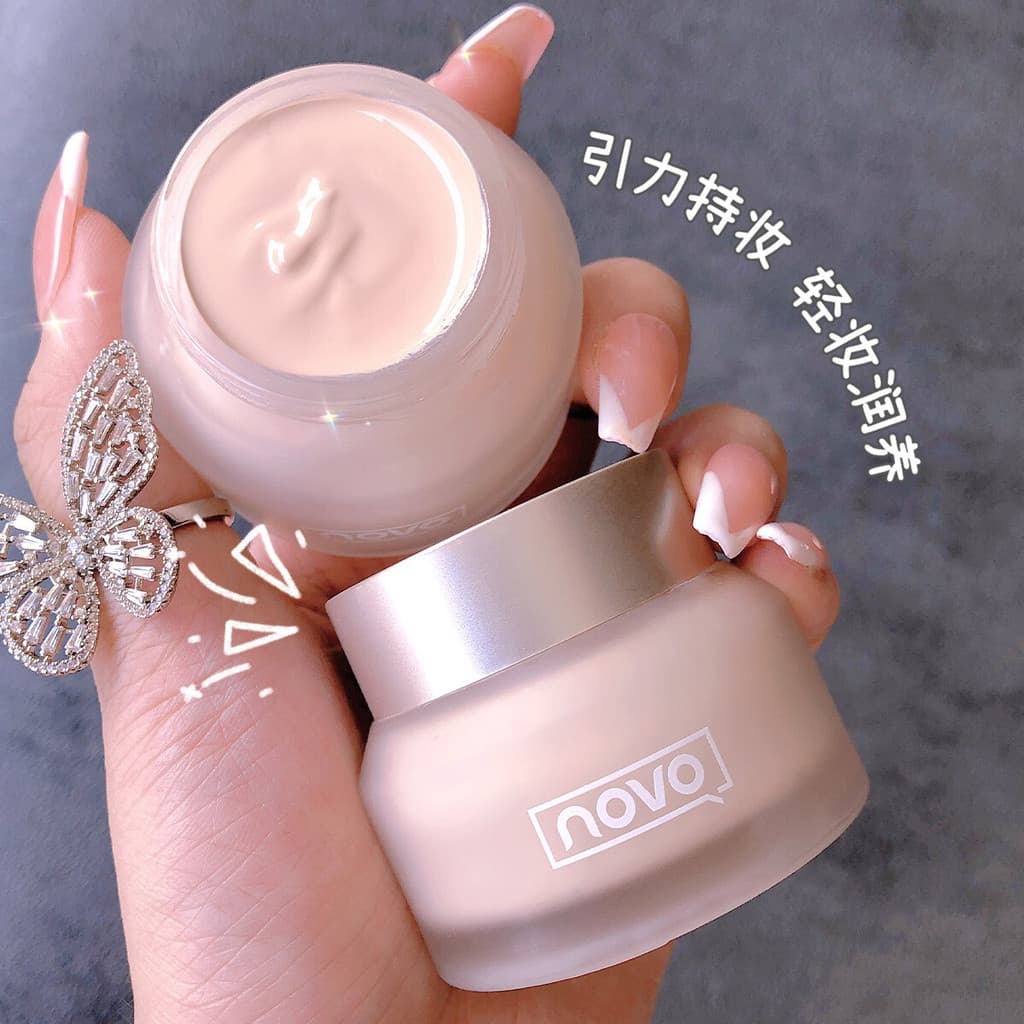 NOVO creme de base corretivo controle de óleo maquiagem de longa duração não-despertar creme nutritivo para a pele creme