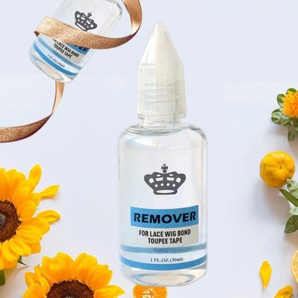 Removedor de Adesivo para Cola de Peruca - Solução Segura e de Ação Rápida para Extensões de Cabelo T-585-11-1