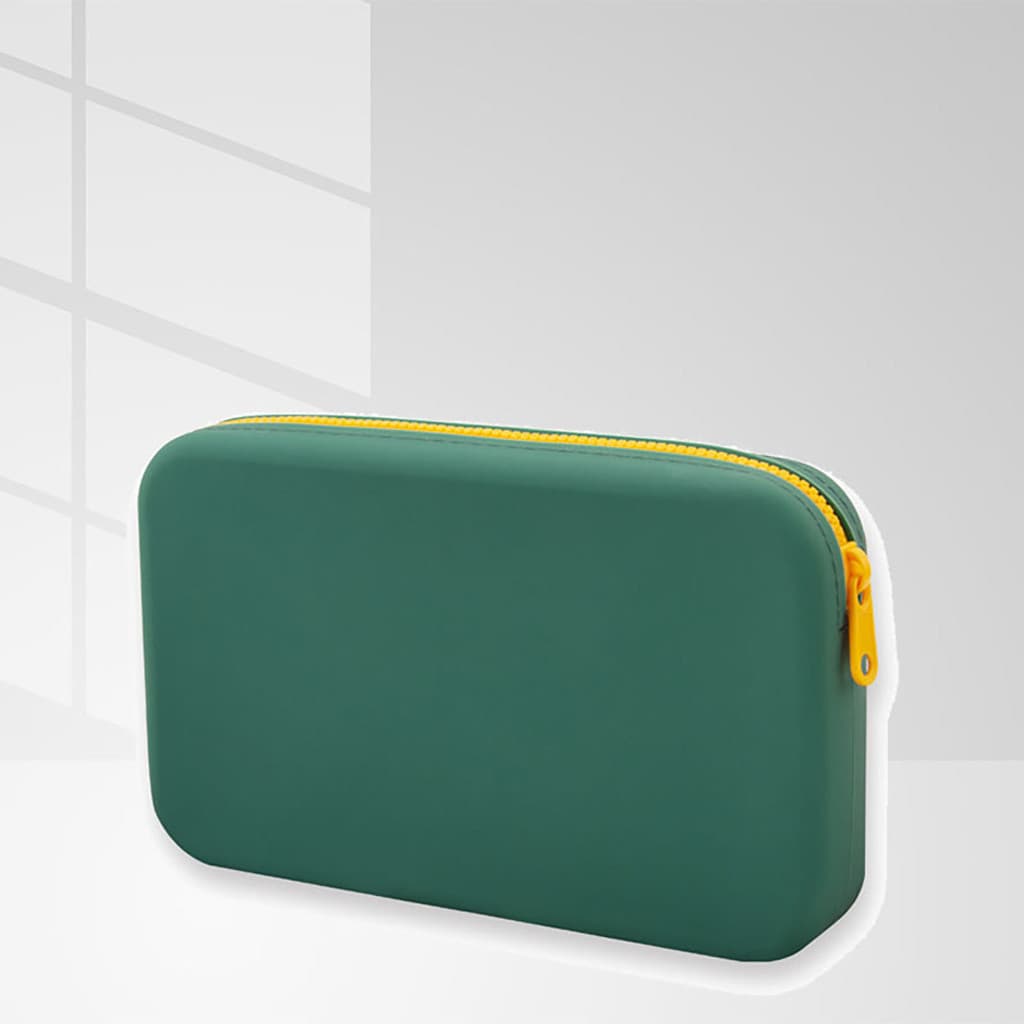 Acessórios Eletrônicos Caso De Armazenamento De Viagem Carregador Portátil Saco De Silicone Com Grande Abertura Para Via