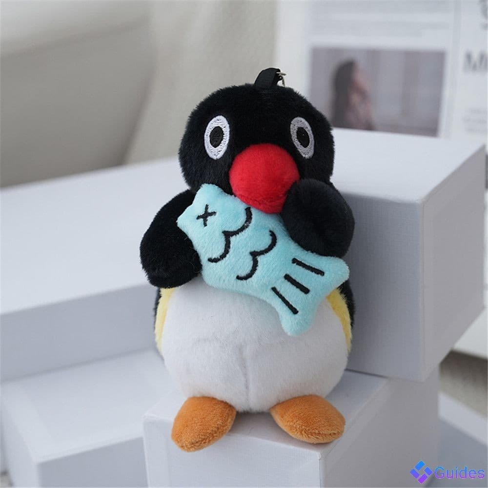 Versão Gorda Fofa Da Boneca Pinguim Decoração De Casa Quente Companheiro Fofo Brinquedo De Pelúcia Adereços Fotográficos