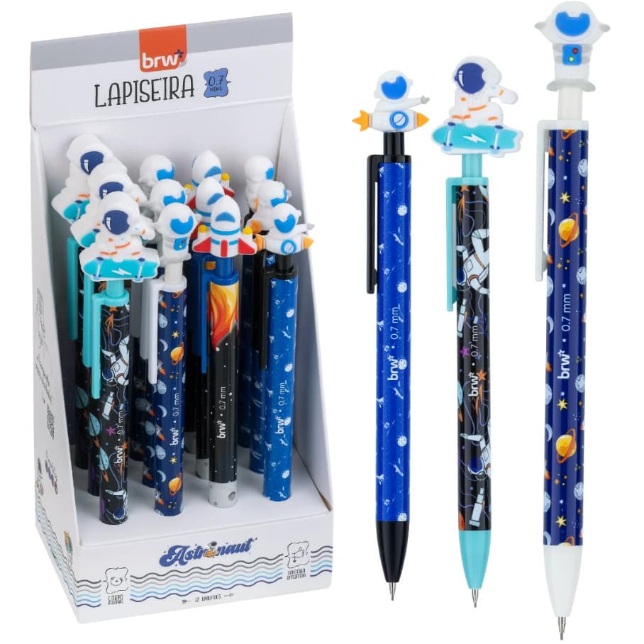 Lapiseira Astronauta Fofa Divertida  0.7  BRW