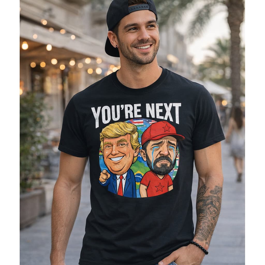 Camisa Camiseta Bolsonaro Donald Trump Vc e o Proximo Lula Maduro ENVIO RAPIDO