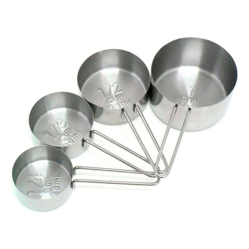 JOGO MEDIDOR INOX 4 PECAS KE HOME