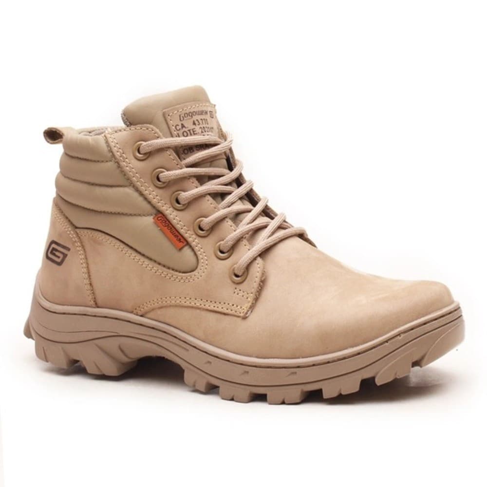 Bota Gogowear Masculina em Couro com C.A – Ipi Conforto Garantido