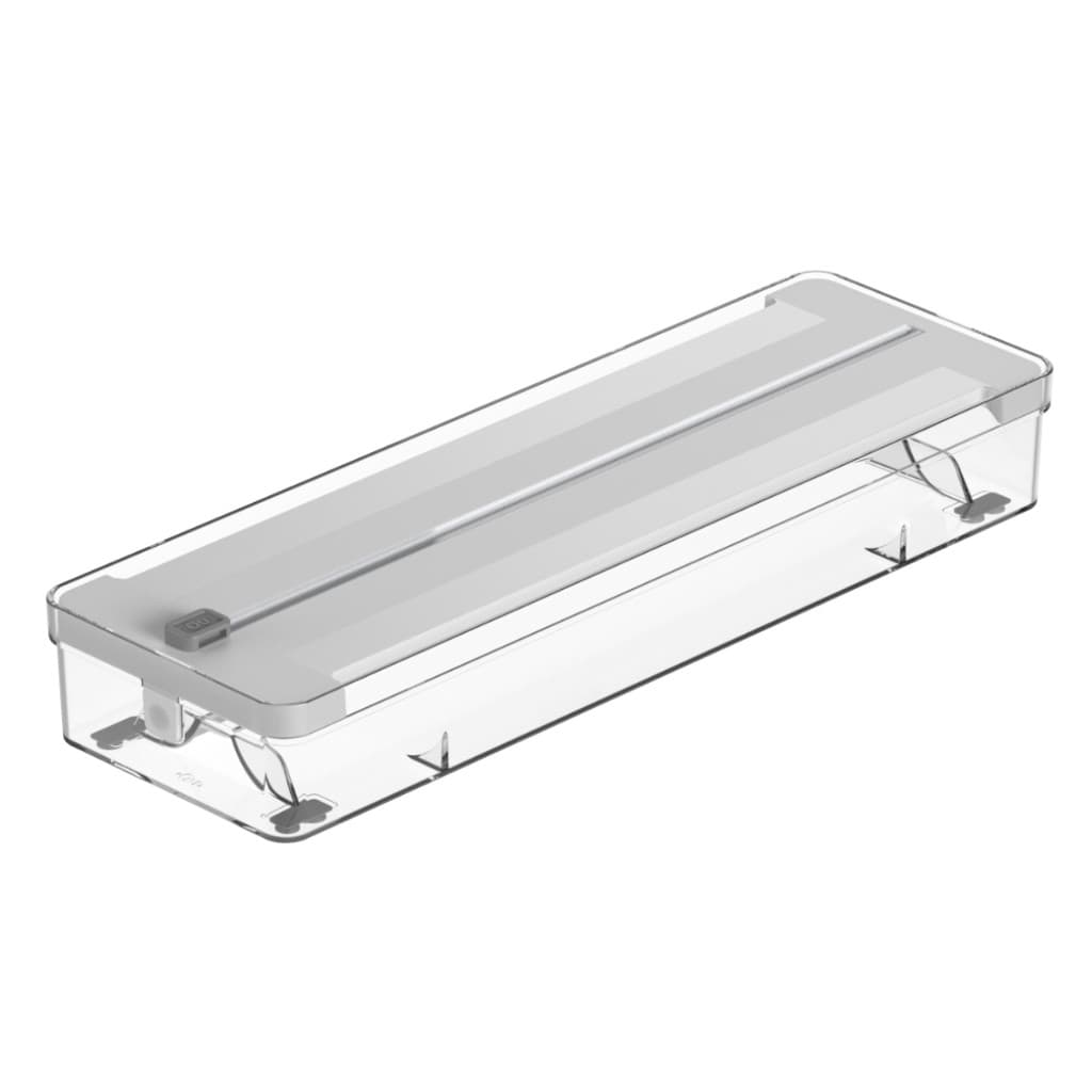 Organizador e Cortador de Rolos Duplo Ou Linha Clear Gavetas
