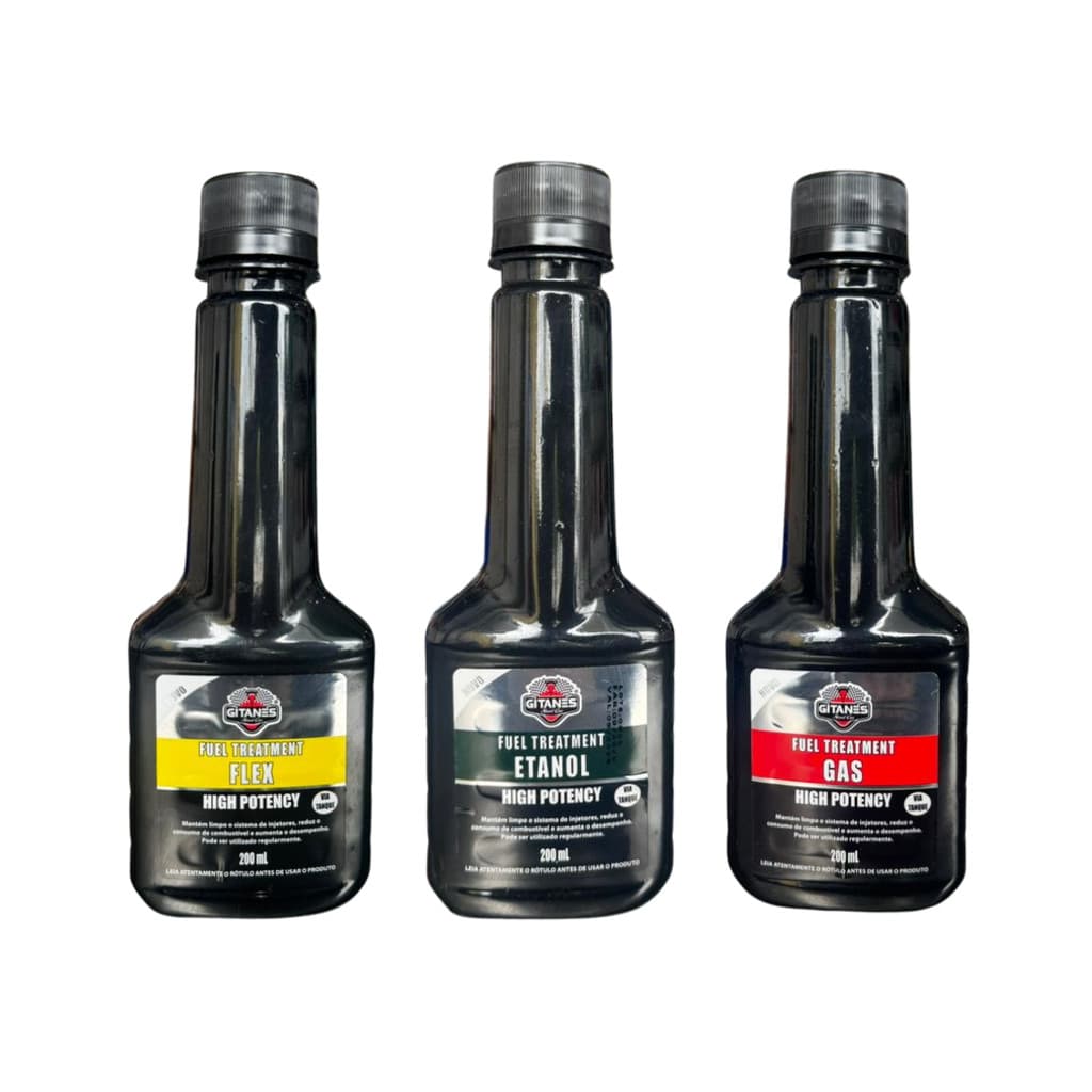 Aditivo de Combustível DIESEL, ETANOL, FLEX e GÁS 200ml - GITANES