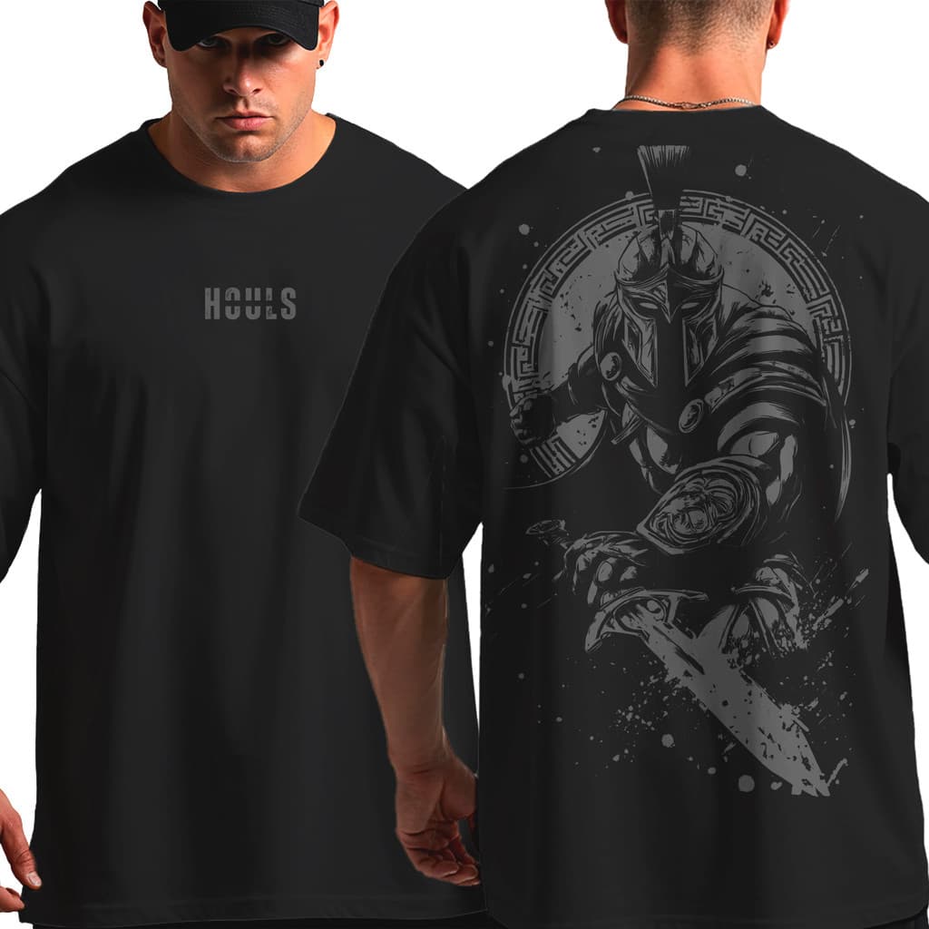Camiseta Spartano Musculação Grande Algodão Treino Academia