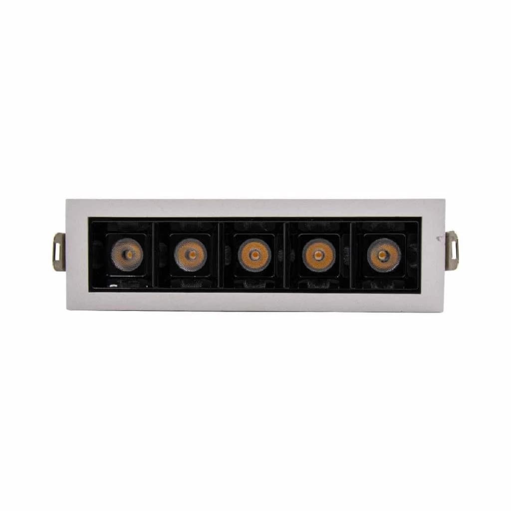 Spot LED Linear de Embutir Calli | 10W | 3000K | IRC 90