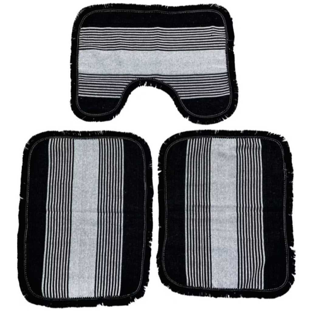 Kit Tapete de Banheiro 3 Peças