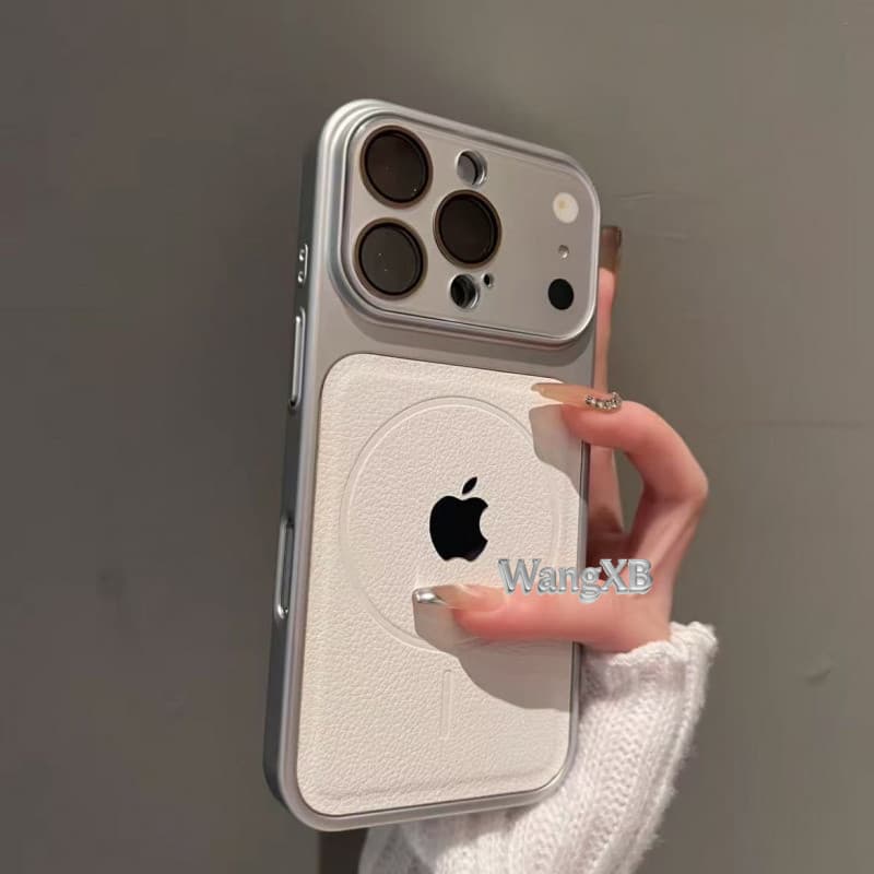 Capa Magnética À Prova De Choque Com Lente De Vidro É Adequada Para iPhone 17 , 16 , 15 , 14 , 13 , 12 , 11 Pro Max