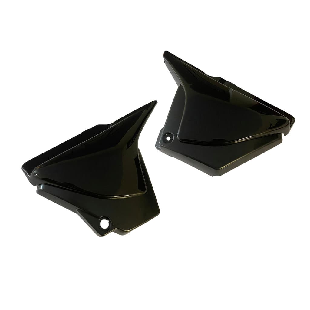 TAMPA LATERAL INFERIOR E SUPERIOR (SUB-TAMPA) PRETO TITAN 150 - 2004 A 2008