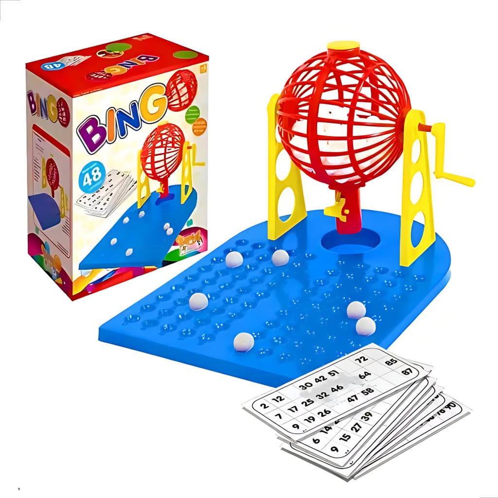 Bingo 48 Cartelas Kepler - Jogo De Azar Para 2-5 Jogadores