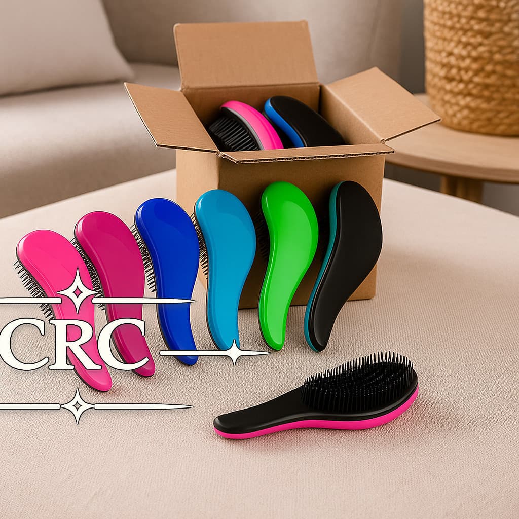 Atacado: 50 Escovas Mágicas Anti Frizz – Cores Sortidas ou Escolha | Para Revender5IYR