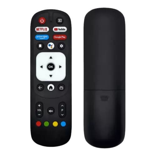 Controle Remoto Para  Tv Smart Vizzion Android Le 7355 - Substituto Compatível