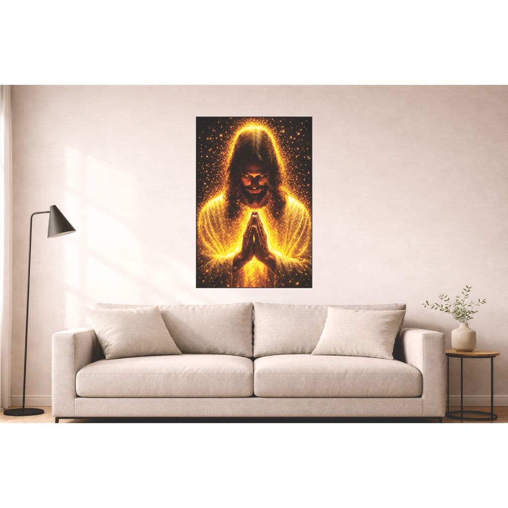 quadro decorativo Jesus Cristo (1 peça) full hd e alta resolução e qualidade