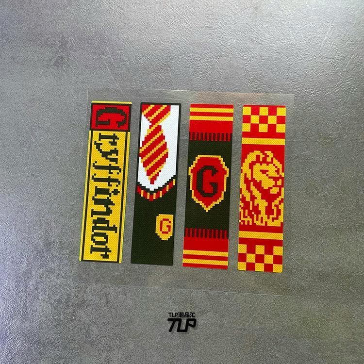 TLP Adesivo de carro reflexivo Hogwarts Magic School Gran Fendo Preppy Car Multiuso Adesivo de Pixel à prova d'água