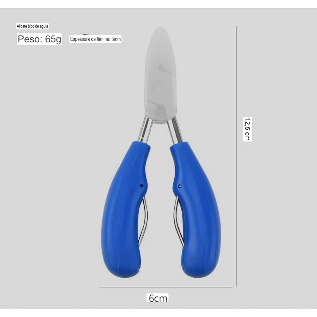 Grande Alicate cortador de unha / Manicure Pedicure Desencravador Unha Grossa Encravada varios cores