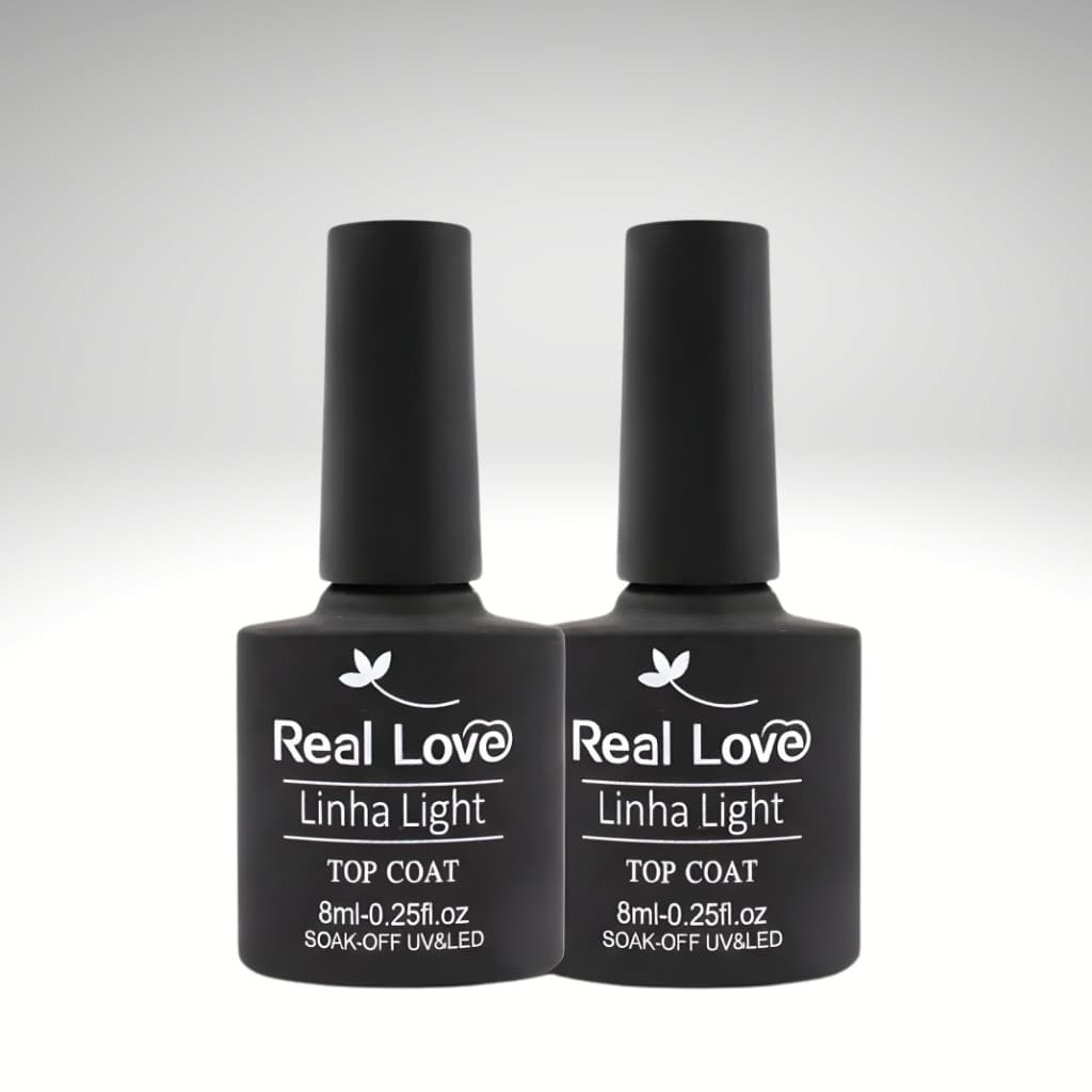 Kit Especial 2 Top Coat 8ml - Real Love