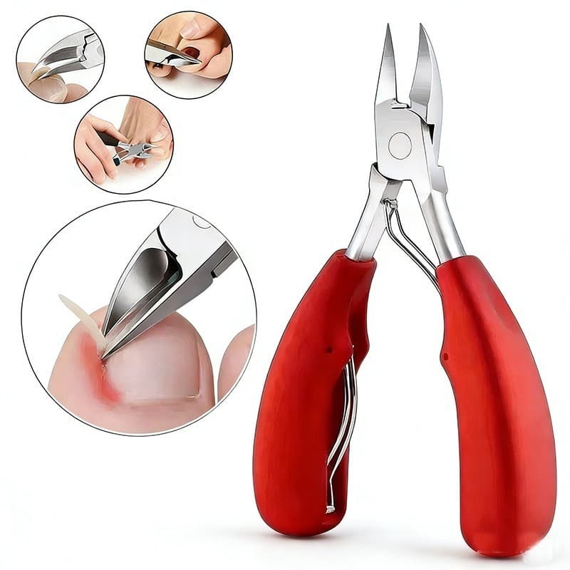 Grande Alicate Cortador De Unha Manicure Pedicure Desencravador Unha Grossa