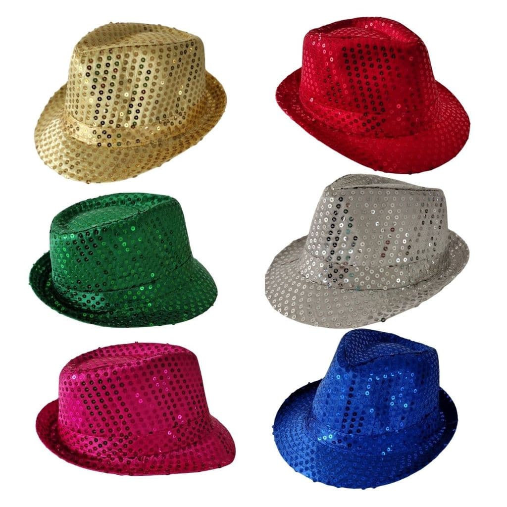 Item de Fantasia - Chapéu Malandro Carnaval – Estilo Samba com Lantejoulas