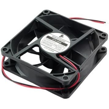 Microventilador 80 X 80 X 25mm 12V c/ Rolamento Ship Sce