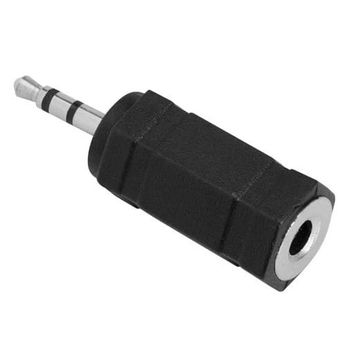 Plug P1 (2,5MM) Stereo para Jack P2 (3,5MM) Stereo***