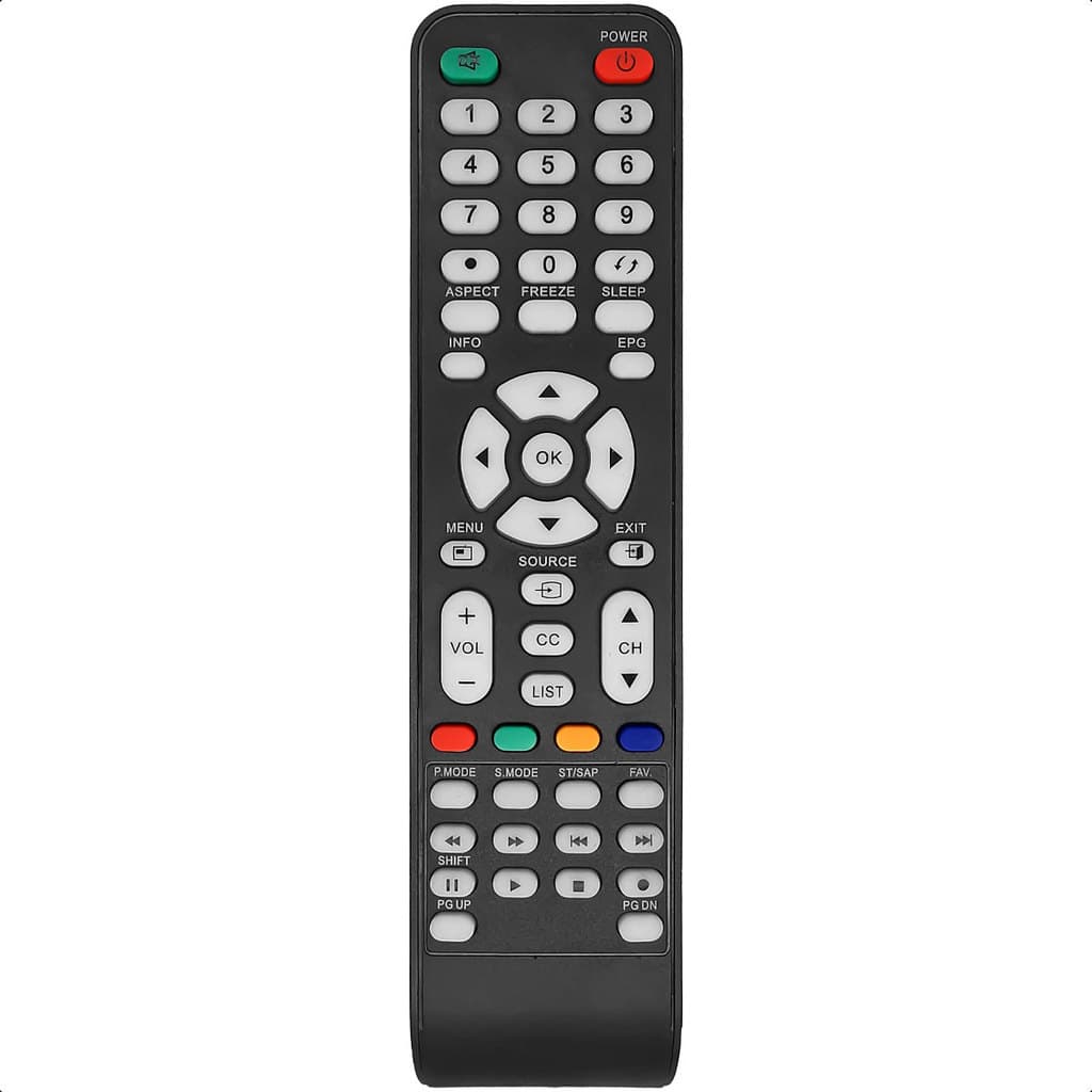 Controle Remoto Compatível TV CCE LCD LED Pilhas Inclusas