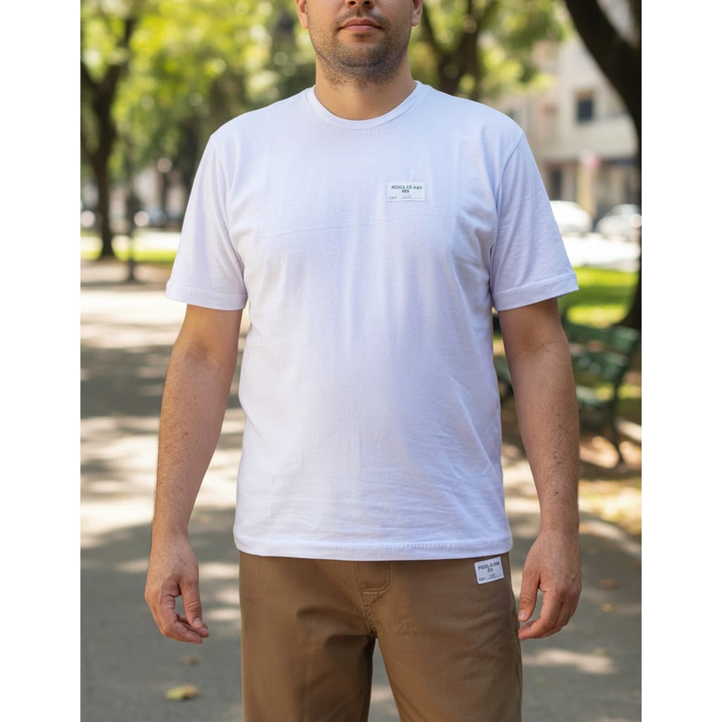 Camiseta Cdp Oficial Algodão Qualidade Para Detento Padrão