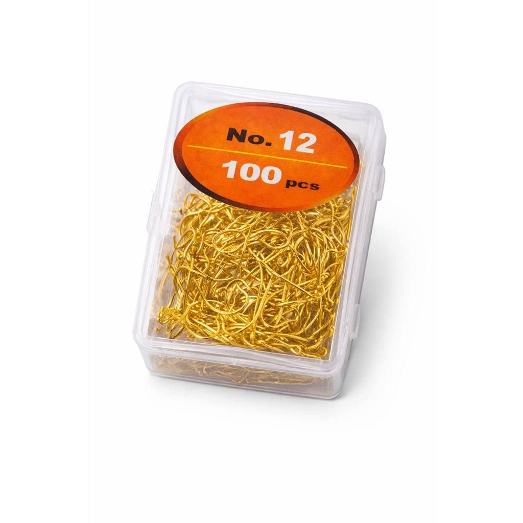 Anzol Dourado Nº12 Micro –  Caixa com 100 Unidades