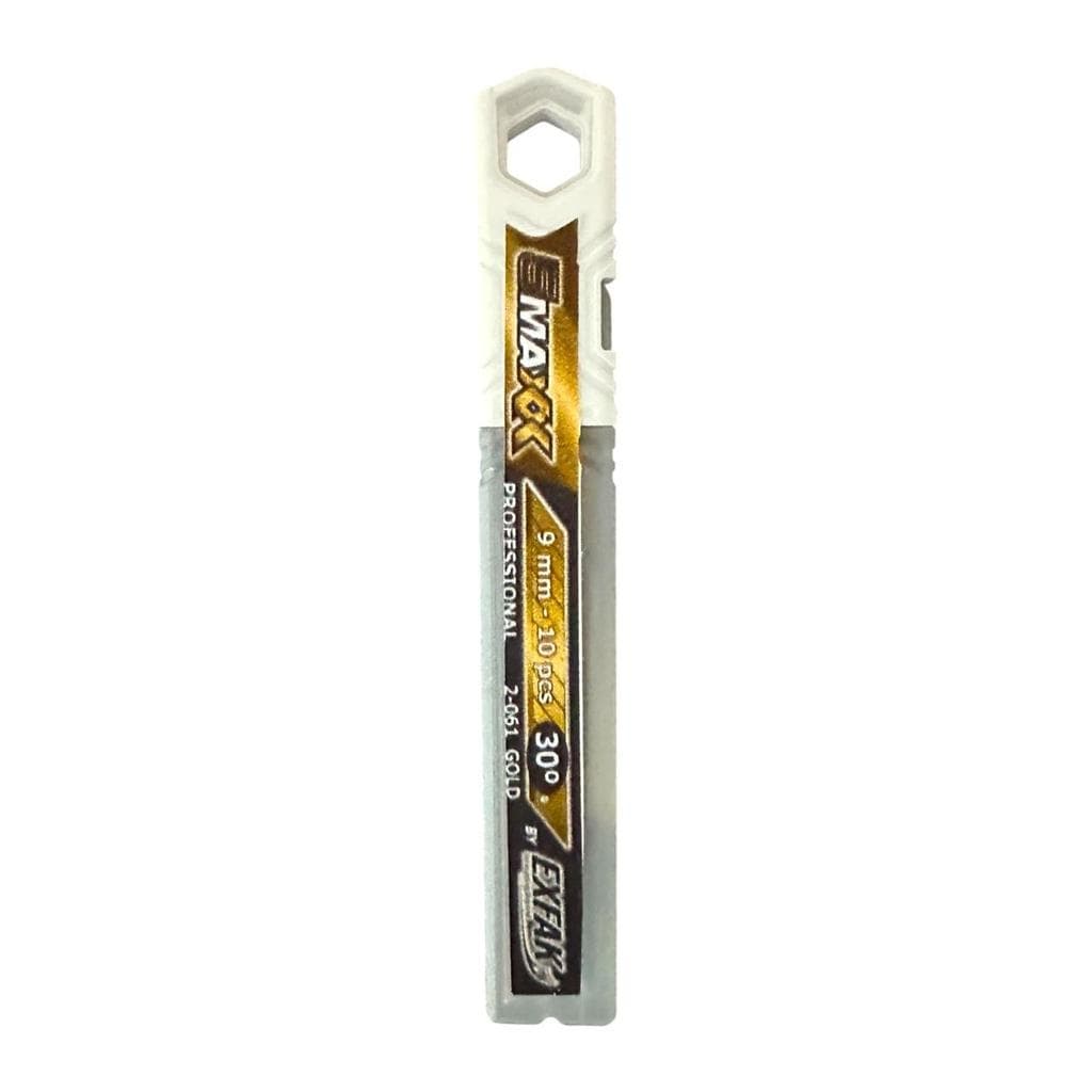 Lamina Estilete Aco Carbono Semi Profi Exfak 2-061 30 Gold