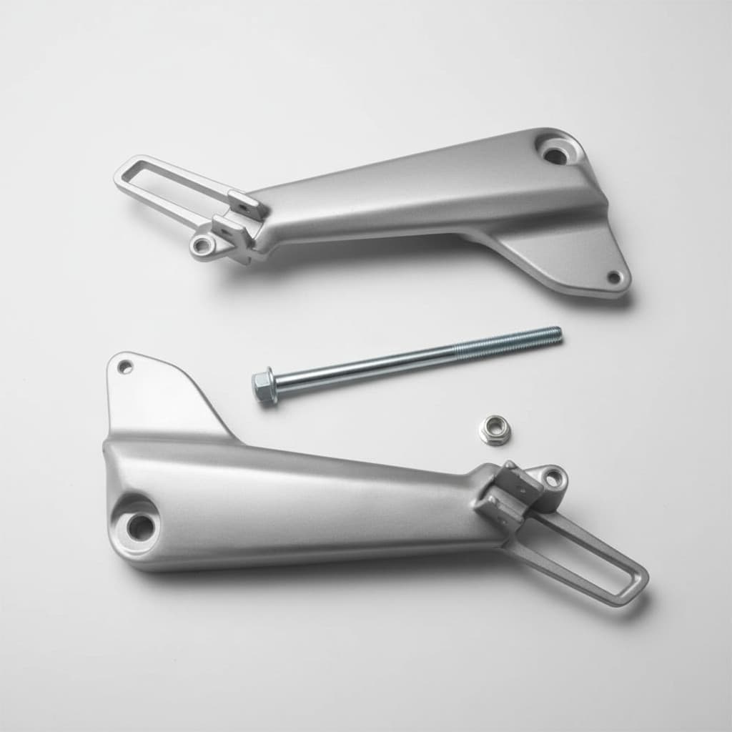 Bacalhau Par + Eixo Titan 125 2000/08 Cinza