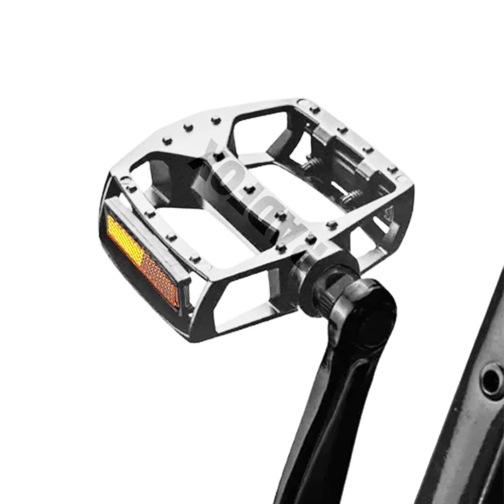 Par de Pedal Plataforma bicicleta alumínio rosca grossa/fina