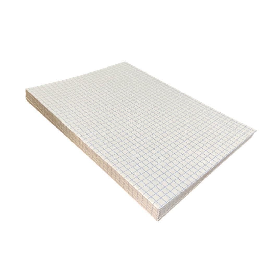 Papel Almaco Quadriculado Pacote com 100 Folhas