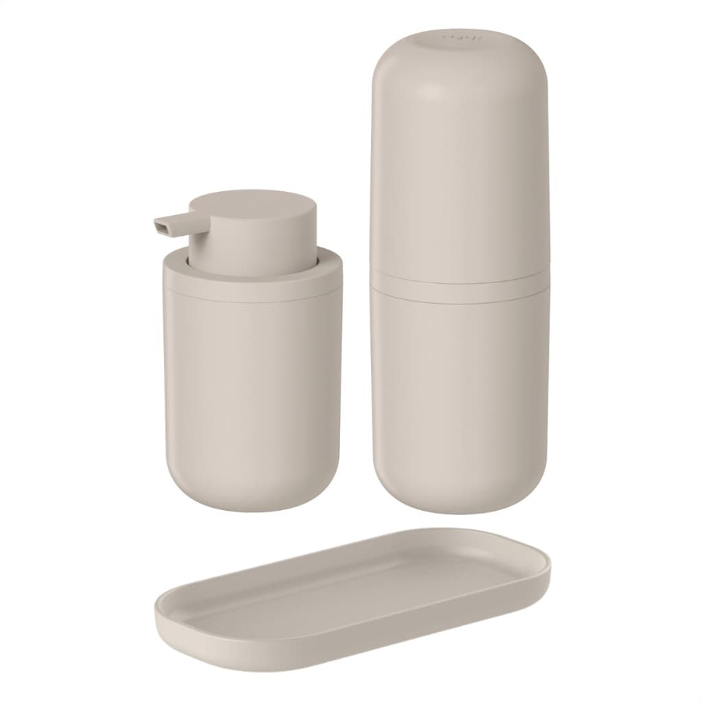 Kit de banheiro Ou 3 peças Linha Bold com Bandeja