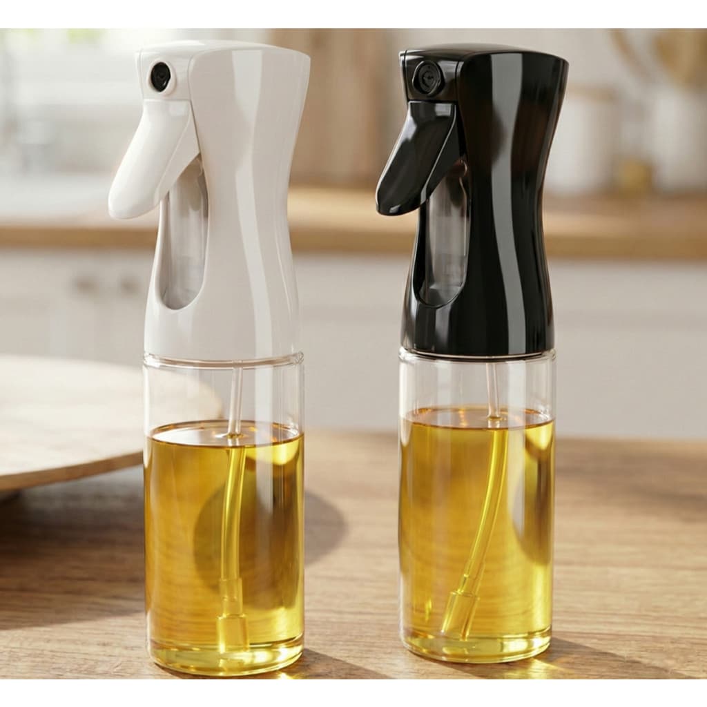 Spray Borrifador 200ML Azeite Vinagre Culinário Pulverizador Galheteiro em Vidro