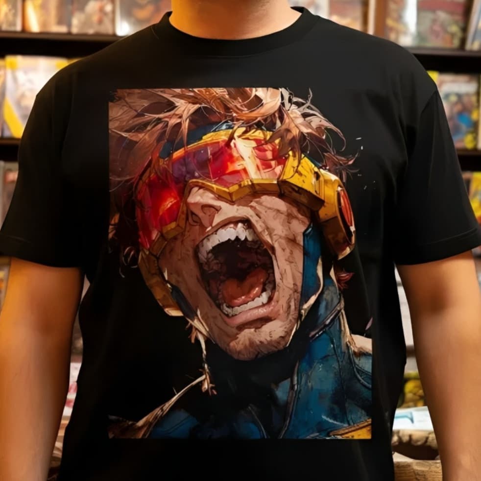Camisa Camiseta C1clope Marv4l x m4n filme nerd geek Aesthetic