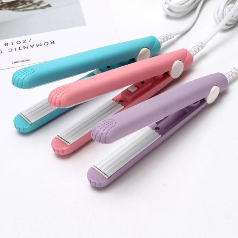 Tala permanente de milho feminina, tala de milho, ferramenta útil, almofada de penugem, raiz de cabelo, Mini treliça peq