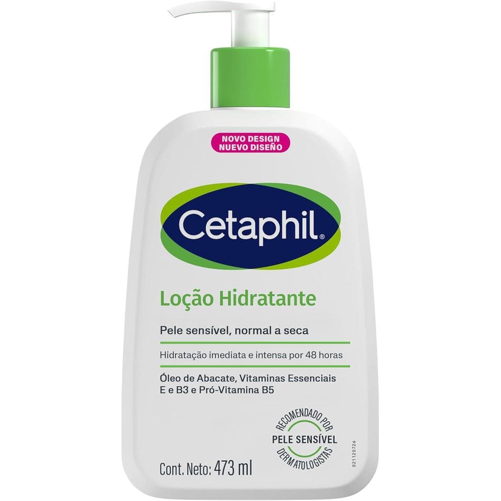 Loção Hidratante Cetaphil Corpo e Rosto 473ml