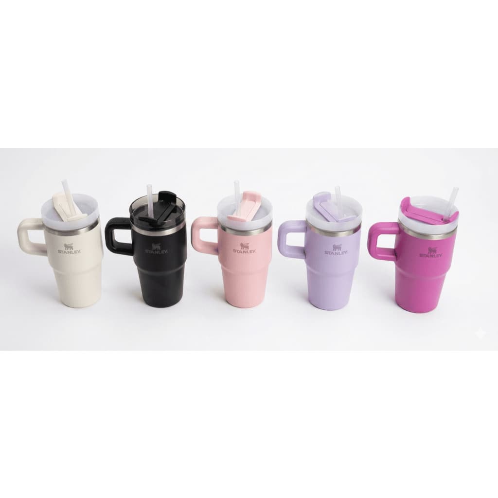 Presente Mini Copo Térmico Neymar 600ml Garrafa Térmica Com Canudo com Tampa Quente e Frio