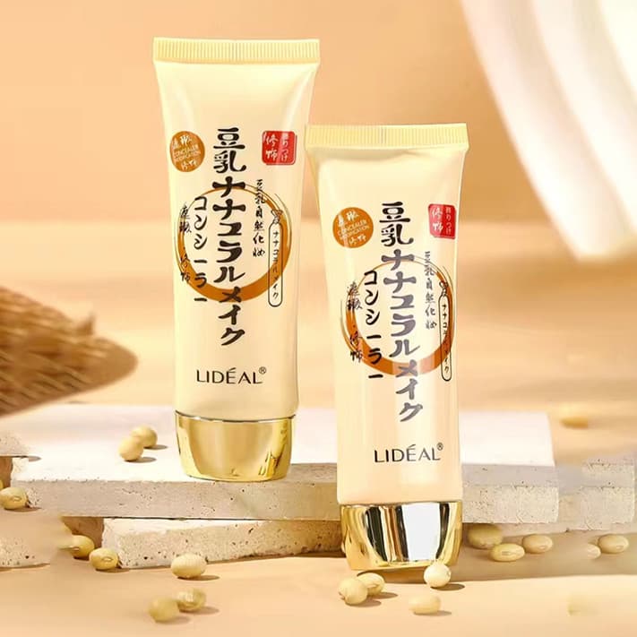 Leite de soja BB creme corretivo base líquida de longa duração isolamento hidratante dia das crianças desempenho de palc