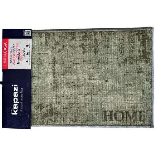 Tapete Capacho De Entrada Cleankasa Home Abstrato 40cm X 60cm - Kapazi