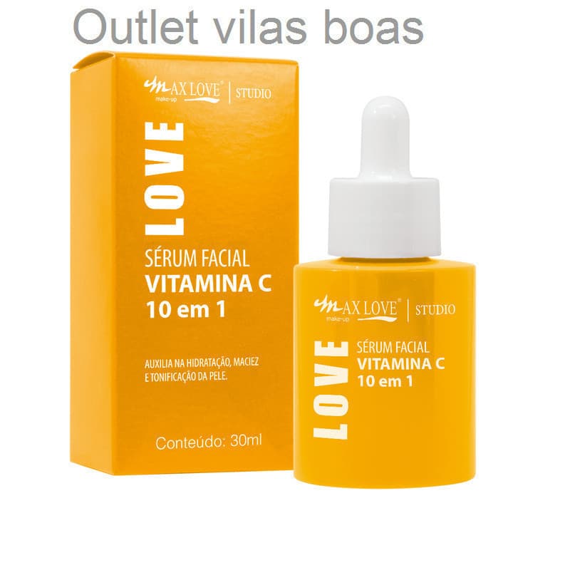 Sérum Vitamina C 10 em 1 Max LoveW0WQ