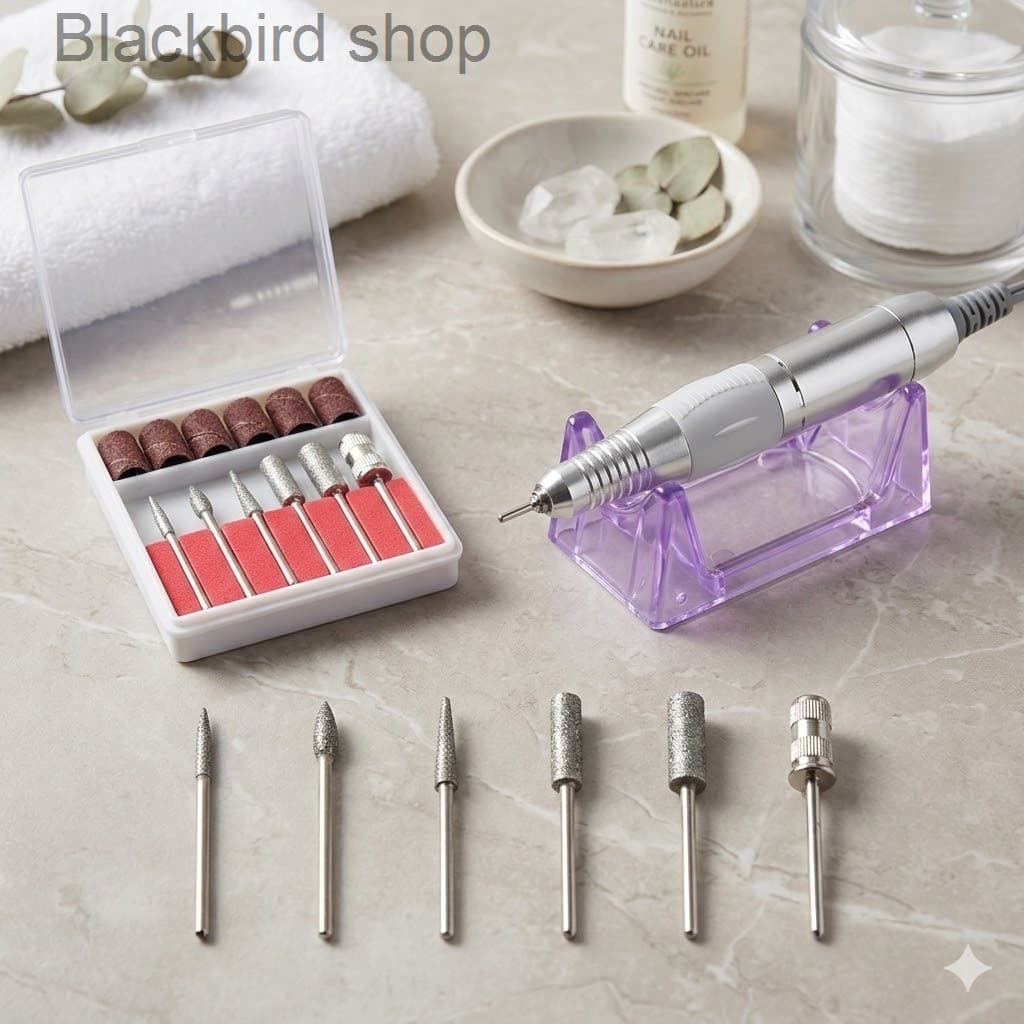 Kit 6 Brocas e 6 Lixas para Lixa Elétrica Lucky Bazar4972