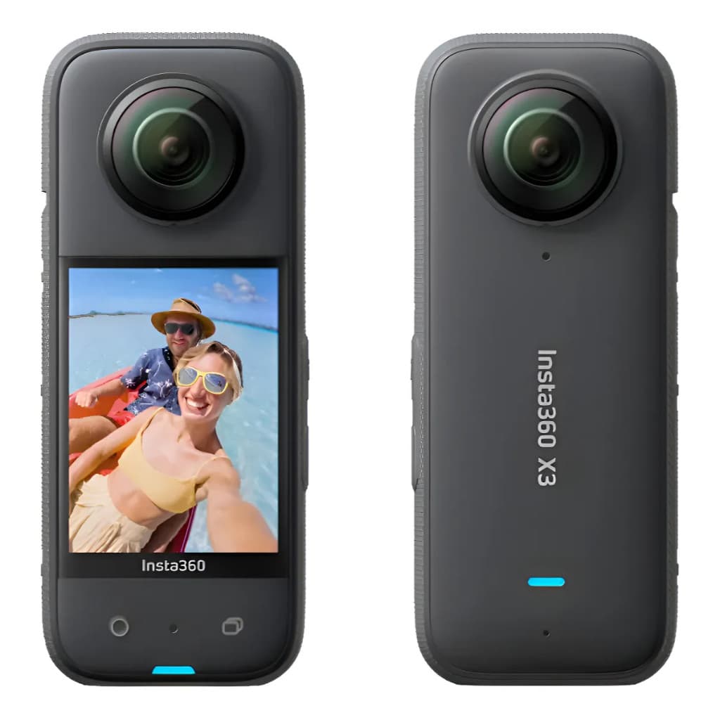 Insta360 X3 X4 X5 5.7K 360° 72MP Câmera de Ação com Vídeo HDR Câmera de Lente Única, à Prova Brasil