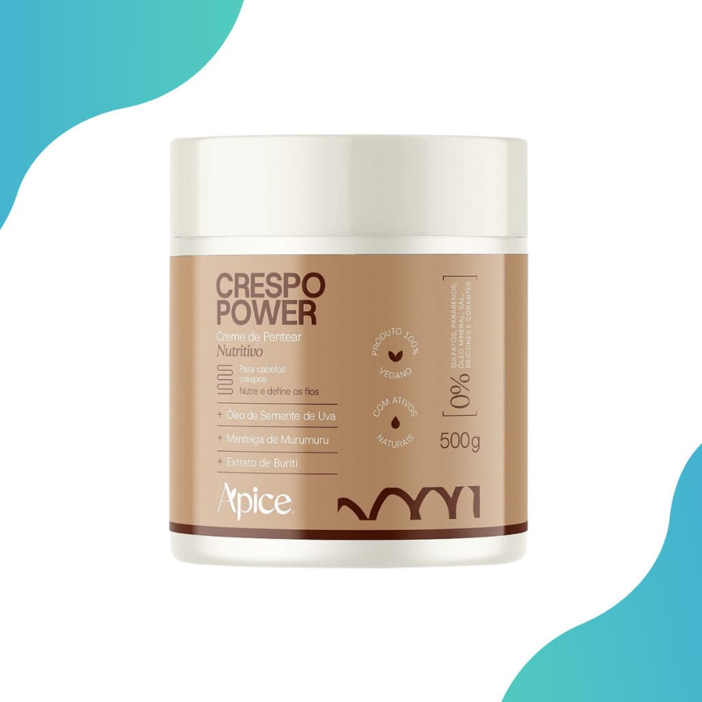 Creme De Pentear Nutritivo Crespo Power 500g Apice