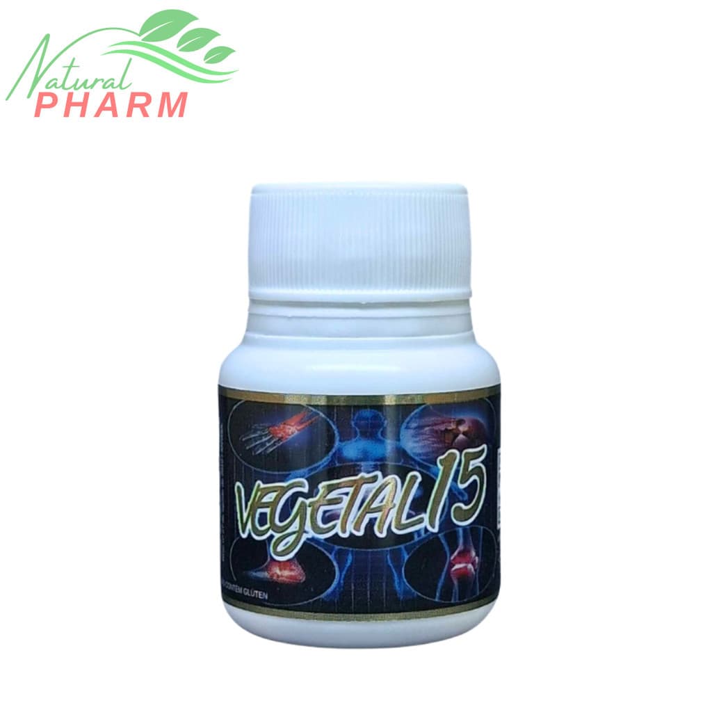 1 Und Vegetal 15 Suplemento Alimentar 500mg Original