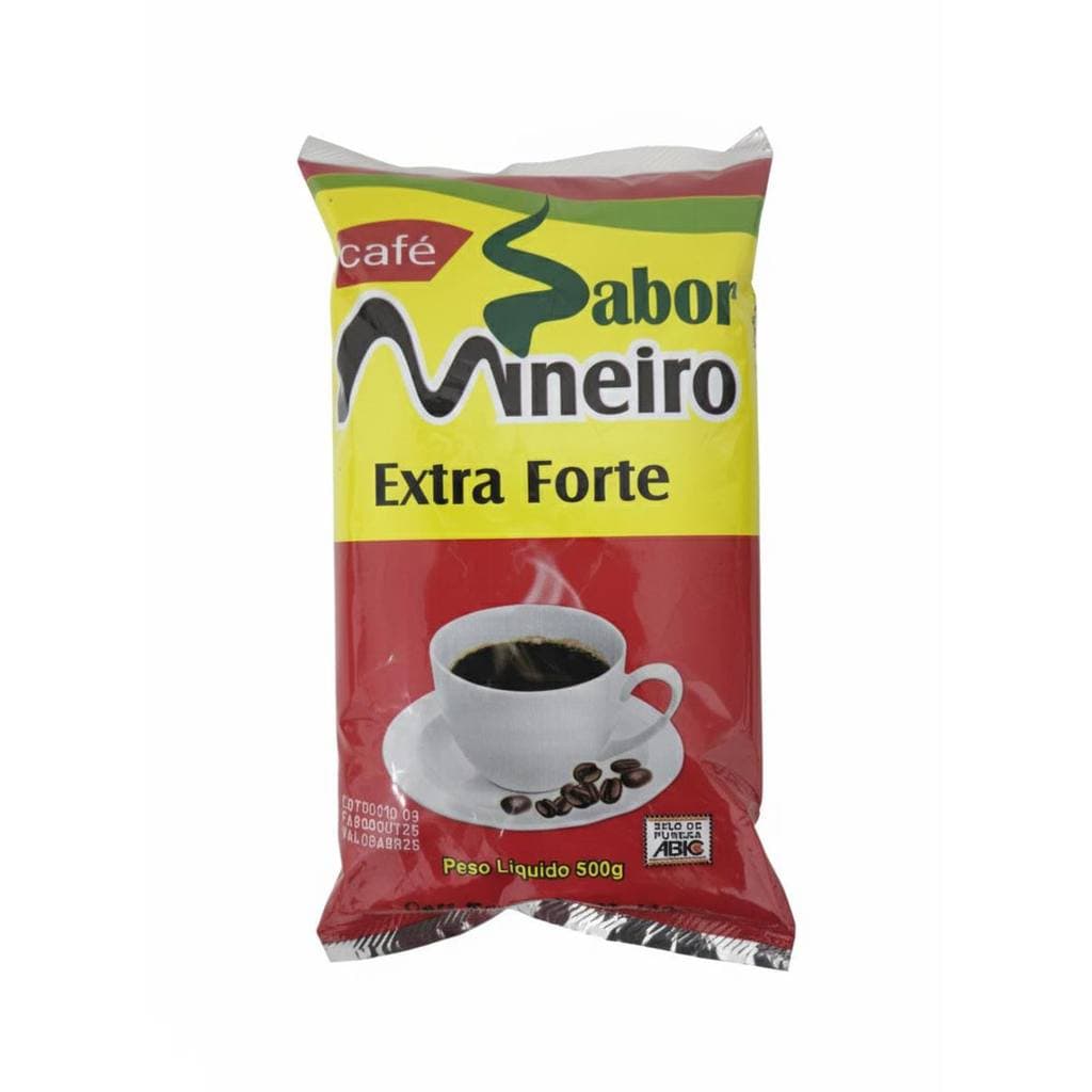 Café Extra Forte 500g Torrado e Moído 100% Puro Sul de Minas - Intenso e Encorpado