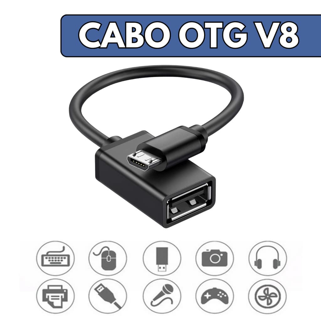 1/2/3 Cabo OTG Adaptador Micro USB 2.0 Para USB Tablet Celular Pendrive