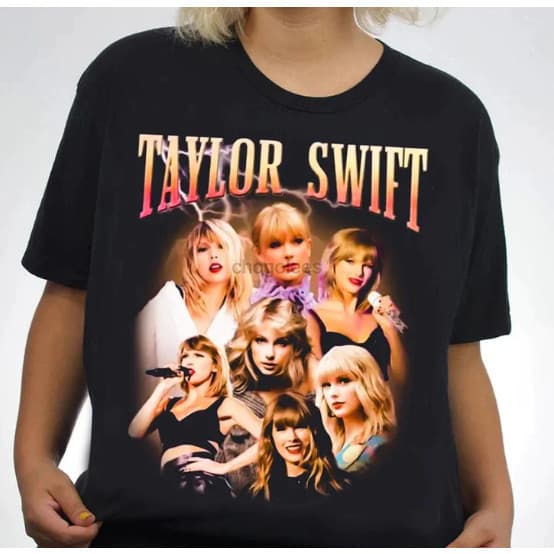 Camiseta Taylor Swift Pop Camisa Cantora Pop Faces Blusa Rosto Unissex Algodão !! fashion