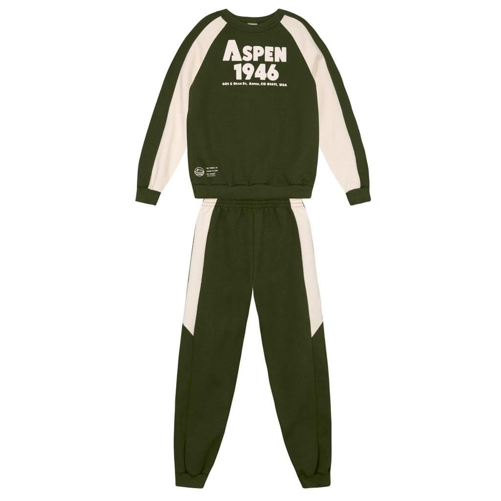 Conjunto infantil menino em moletom de skate Brandili